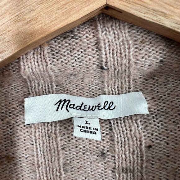 NEW Madewell Donegal Evercrest Turtleneck Sweater in Coziest Yarn classic L - Picture 5 of 13